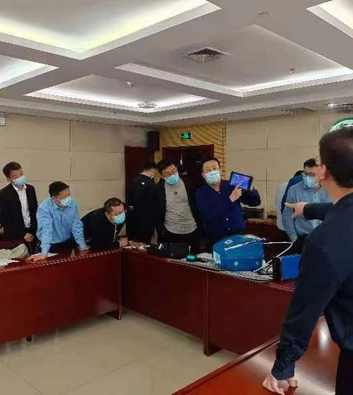 泰安市生態環境局便攜式FID監測設備交付驗收工作