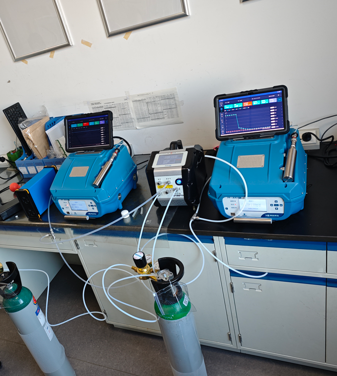 遼寧省站PF-300便攜式非甲烷總烴分析儀（苯系物版）驗收培訓